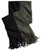 Steve Madden Men's Colorblocked Scarf Green Size Regular