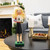 14" Black and White Wooden Teacher Christmas Nutcracker