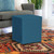 Howard Elliott Sunbrella Seascape Turquoise Outdoor Ottoman Q128-298