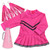 Sophia's - 15" Doll - Cheerleader Jumper & Pom Jumper, Poms & Megaphone - Pink