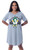 Elf The Movie Womens' Buddy Cotton-Headed Nightgown Sleep Pajama