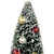 12” Green Frosted Sisal Pine Artificial Tree Christmas Tabletop Decor