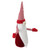 14.75" Red and White Santa Gnome Christmas Tabletop Figurine