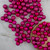 96ct Magenta Pink Shatterproof 4-Finish Christmas Ball Ornaments 1.5" (40mm)