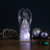 9" LED Lighted Icy Crystal Angel and Nativity Scene Christmas Figurine