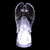 9" LED Lighted Icy Crystal Angel and Nativity Scene Christmas Figurine