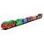 23 Pc Battery Operated Lighted and Animated Classic Christmas Train Set with Oval Track