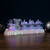 LED Lighted Musical Locomotive Train Christmas Decoration - 12" - Multicolor Lights