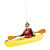 Kayaking Christmas Xmas Ornament