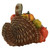 8.5" Fall Harvest "Give Thanks" Cornucopia Decoration