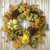 Pumpkin and Pine Cones Artificial Thanksgiving Wreath - 22-Inch, Unlit