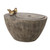 25" Gray and White Spring Birds Outdoor Garden Fountain with LED Light