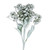 11.75" Dusty White Mint Green Sedum Artificial Spray