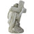 17.75" Joseph's Studio Kneeling Jesus with Cross Outdoor Religious Garden Statue