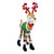 18" Boy Reindeer Christmas Sweater Table Top Decoration