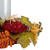 22" Mums with Pomegranate Fall Candle Holder Centerpiece