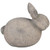 10.5" Spring Easter Beige and Brown Bunny Table Top Decoration