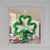 17" Green St. Patrick's Day Irish Shamrock Window Silhouette Decoration