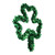 17" Green St. Patrick's Day Irish Shamrock Window Silhouette Decoration