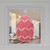 12" Pink and White Easter Egg Hanging Window Decor