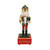 12" Red and Green Animated King with Scepter Christmas Nutcracker
