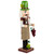 14" Green and Red Wine with Grapes Christmas Nutcracker