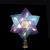 8" Lighted Blue and White Star of David Capiz Shell Christmas Tree Topper - Clear Lights