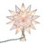 8.5" Lighted Gold Double Tip Star Christmas Tree Topper - Clear Lights