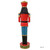 Sunnydaze Indoor Christmas Holiday Décor Resin Klaus the Drummer Nutcracker Statue with Battery-Operated LED Lights - 48"