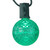 Club Pack of 25 Green LED G50 Christmas Replacement Bulbs - E12 Base