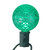 Club Pack of 25 Green LED G50 Christmas Replacement Bulbs - E12 Base