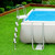 Seaich Above Ground 24' Metal Frame Pool with Protective Mesh Lining 3x, comes with Water Filter
