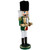 14" Green and White Cymbalist Christmas Nutcracker