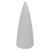 10" White Ceramic Cone Tree Christmas Decoration