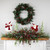 Glossy Snowman in Red Scarf and Mittens Christmas Decoration - 12"