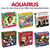 AQUARIUS A Christmas Story Card Scramble Board Game