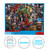 AQUARIUS Marvel Cast Gallery 1000 Piece Jigsaw Puzzle