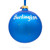 Church Street Marketplace, Burlington, Vermont, USA Glass Ball Christmas Ornament 4 Inches