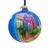 Church Street Marketplace, Burlington, Vermont, USA Glass Ball Christmas Ornament 4 Inches