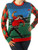 Ugly Christmas Party Unisex Ugly Christmas Sweater Golfing Santa