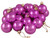 Club Pack of 36 Shiny Pink Lolipop Glass Ball Christmas Ornaments 2.75" (67mm)