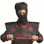Black and Red Warrior Ninja Boy Child Halloween Costume - Medium