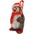 LED Lighted Commercial Grade Acrylic Santa Penguin Outdoor Christmas Decoration - 12"