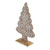 Glittered Gingerbread Tree Christmas Decoration - 8.25"