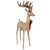 48" Pre-Lit LED Champagne Deer Outdoor Christmas Decoration