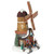LED Lighted Animated and Musical Windmill Christmas Village Display Decoration - 13.25"