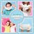 GAMAGO Snowman Snot Slime for Kids (Set of 12)