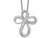 Endless Hope Cross Pendant Necklace in Sterling Silver with Chain