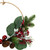 Red and Green Foliage, Pinecones and Berries Artificial Christmas, 17-Inch, Unlit