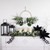 Mixed Foliage and Pinecone Christmas Pillar Candle Holder - 29"